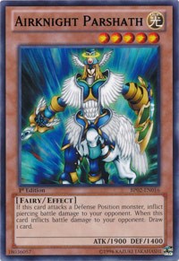 Airknight Parshath [BP02-EN016] Rare | Mindsight Gaming