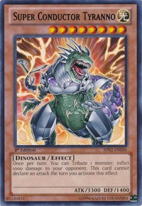 Super Conductor Tyranno [BP02-EN046] Rare | Mindsight Gaming