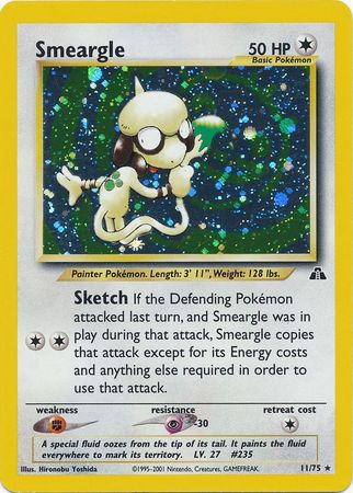 Smeargle (11/75) [Neo Discovery Unlimited] | Mindsight Gaming