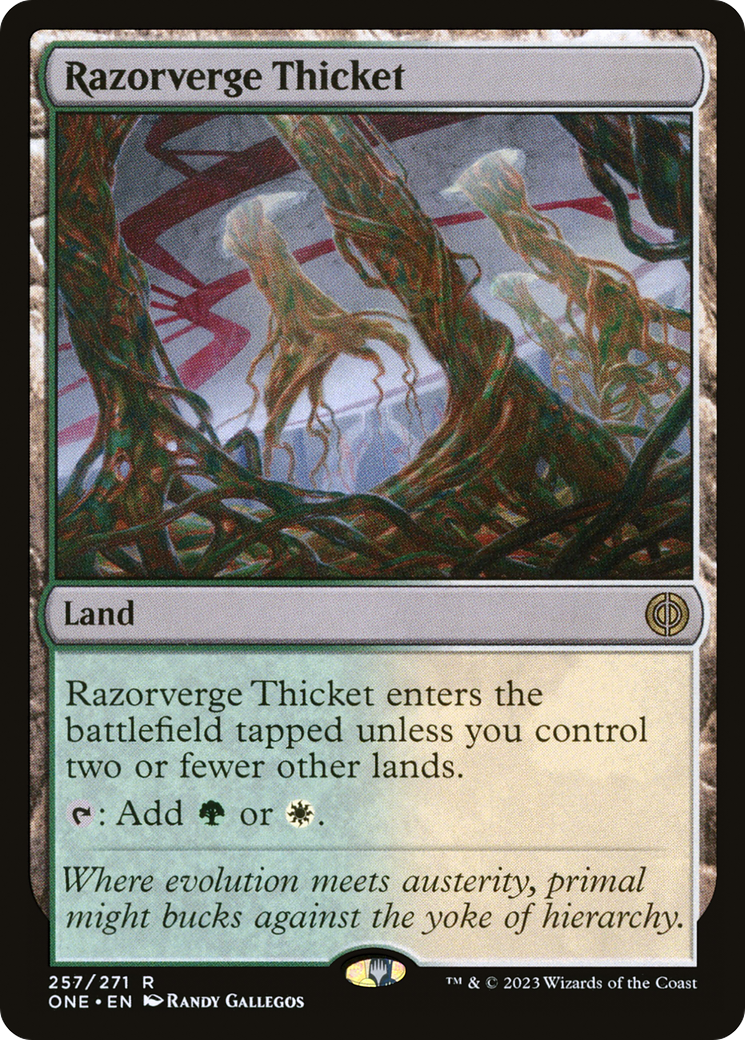 Razorverge Thicket [Phyrexia: All Will Be One] | Mindsight Gaming