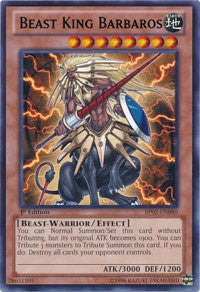 Beast King Barbaros [BP02-EN080] Rare | Mindsight Gaming