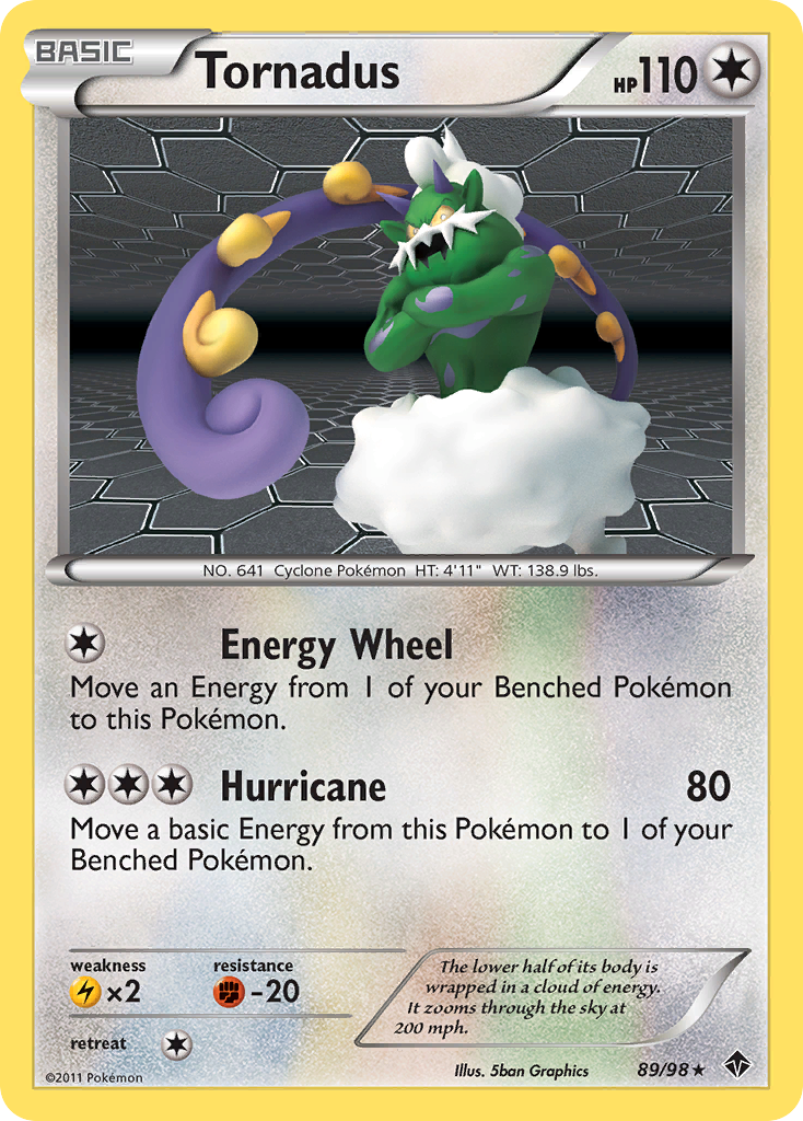 Tornadus (89/98) [Black & White: Emerging Powers] | Mindsight Gaming