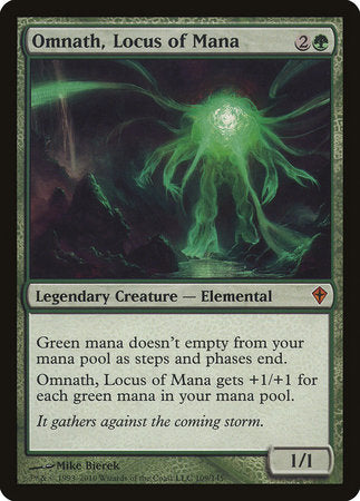 Omnath, Locus of Mana [Worldwake] | Mindsight Gaming