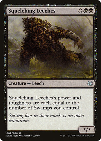 Squelching Leeches [Duel Decks: Nissa vs. Ob Nixilis] | Mindsight Gaming