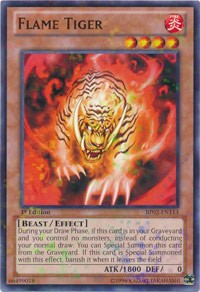 Flame Tiger [BP02-EN113] Mosaic Rare | Mindsight Gaming