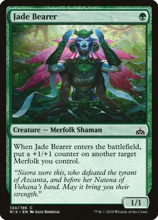 Jade Bearer [Rivals of Ixalan] | Mindsight Gaming