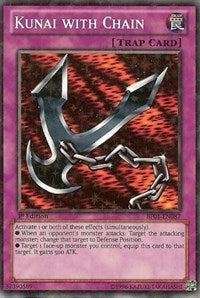 Kunai with Chain [BP01-EN087] Starfoil Rare | Mindsight Gaming