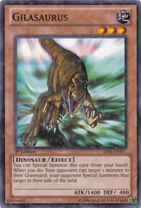 Gilasaurus [BP01-EN177] Starfoil Rare | Mindsight Gaming