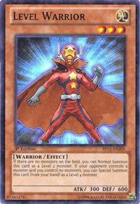 Level Warrior [BP01-EN208] Starfoil Rare | Mindsight Gaming