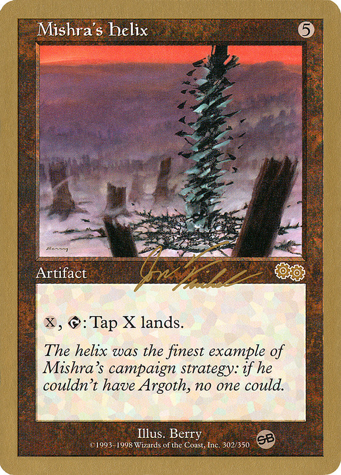 Mishra's Helix (Jon Finkel) (SB) [World Championship Decks 2000] | Mindsight Gaming