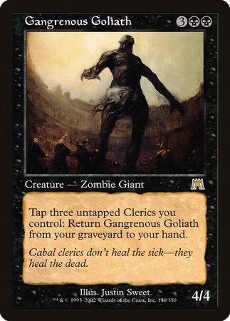 Gangrenous Goliath [Onslaught] | Mindsight Gaming