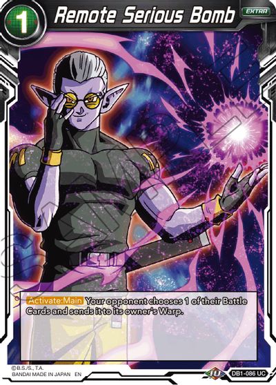 Remote Serious Bomb (Reprint) (DB1-086) [Battle Evolution Booster] | Mindsight Gaming