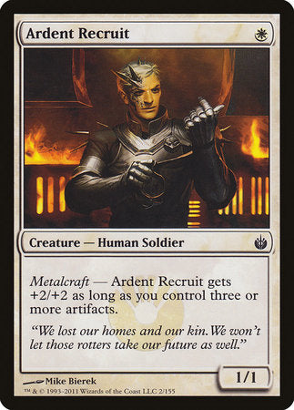 Ardent Recruit [Mirrodin Besieged] | Mindsight Gaming