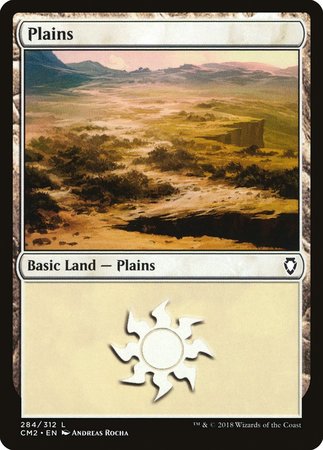 Plains (284) [Commander Anthology Volume II] | Mindsight Gaming