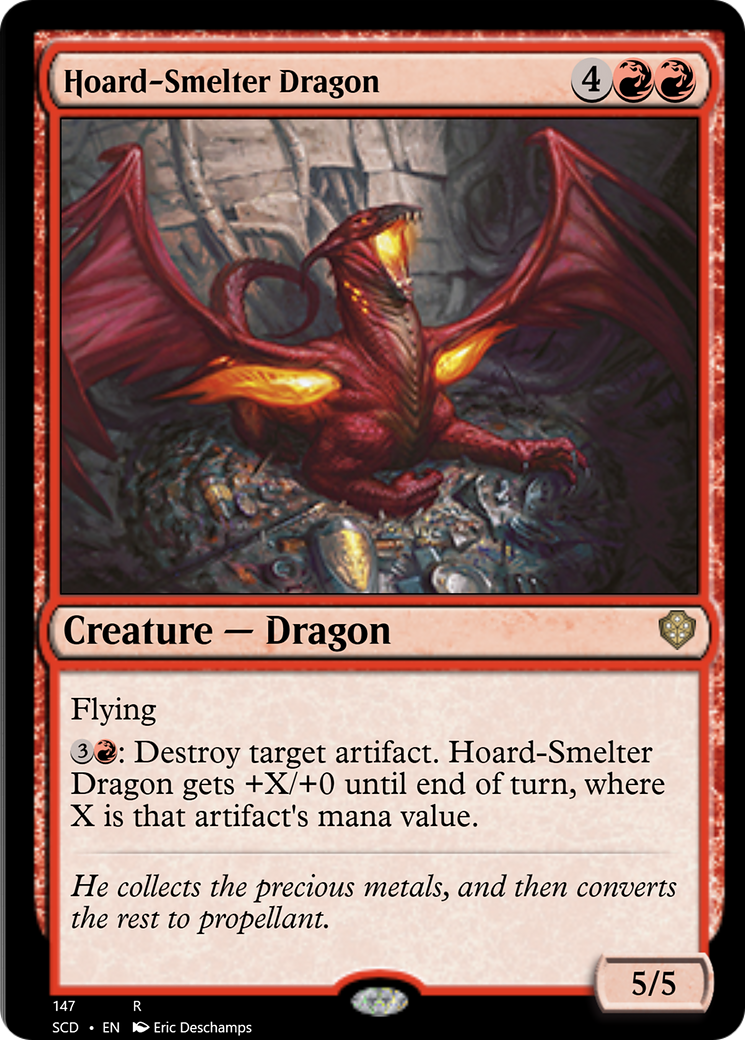 Hoard-Smelter Dragon [Starter Commander Decks] | Mindsight Gaming