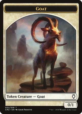 Goat Token [Commander Anthology Volume II Tokens] | Mindsight Gaming