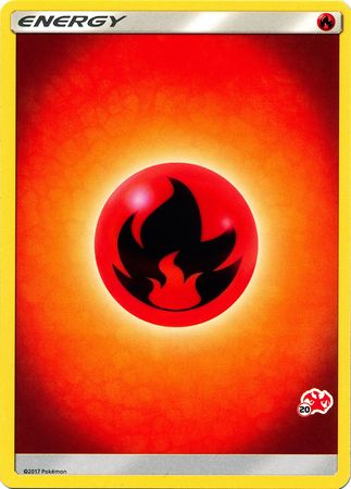 Fire Energy (Charizard Stamp #20) [Battle Academy 2020] | Mindsight Gaming