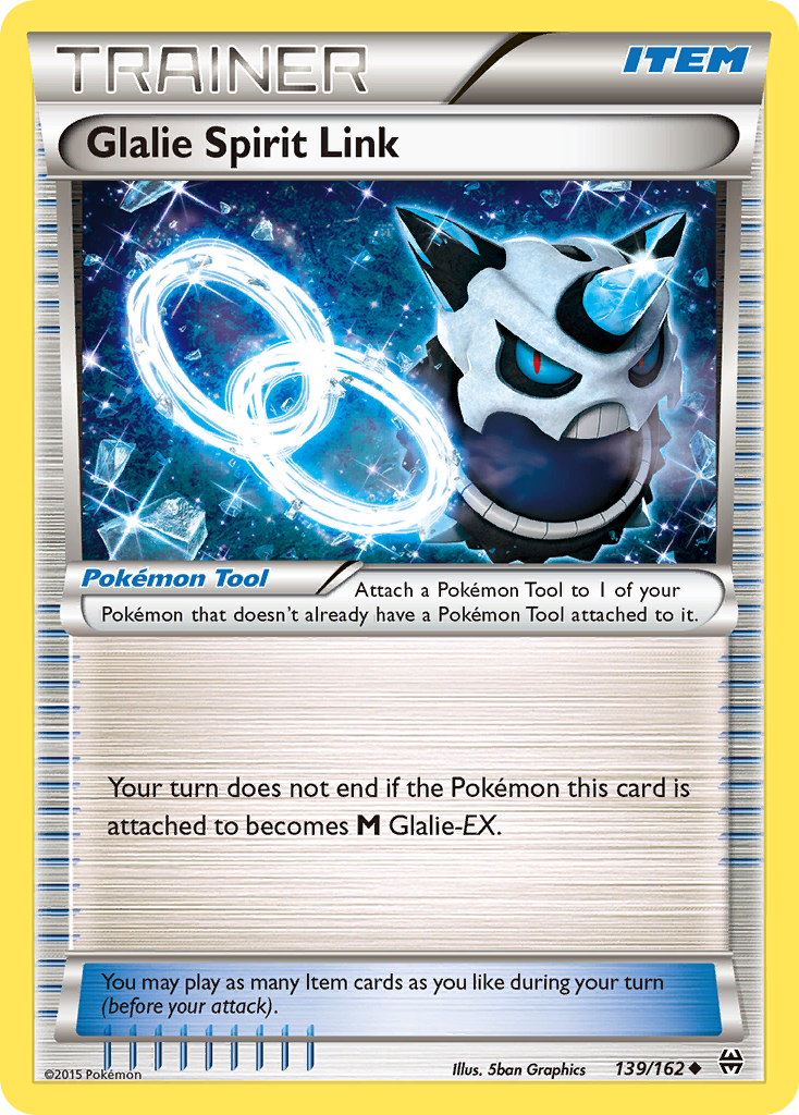 Glalie Spirit Link (139/162) [XY: BREAKthrough] | Mindsight Gaming