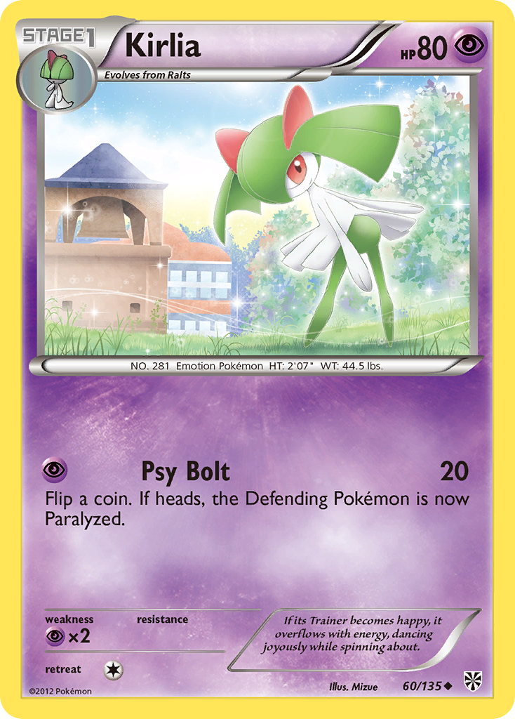 Kirlia (60/135) [Black & White: Plasma Storm] | Mindsight Gaming