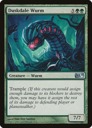 Duskdale Wurm [Magic 2011] | Mindsight Gaming