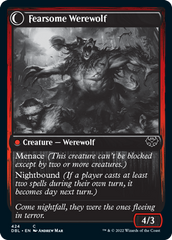 Fearful Villager // Fearsome Werewolf [Innistrad: Double Feature] | Mindsight Gaming