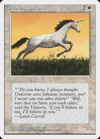 Pearled Unicorn [Fourth Edition] | Mindsight Gaming