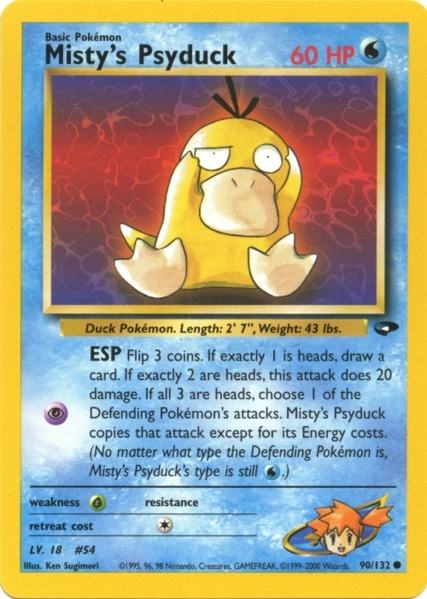 Misty's Psyduck (90/132) [Gym Challenge Unlimited] | Mindsight Gaming