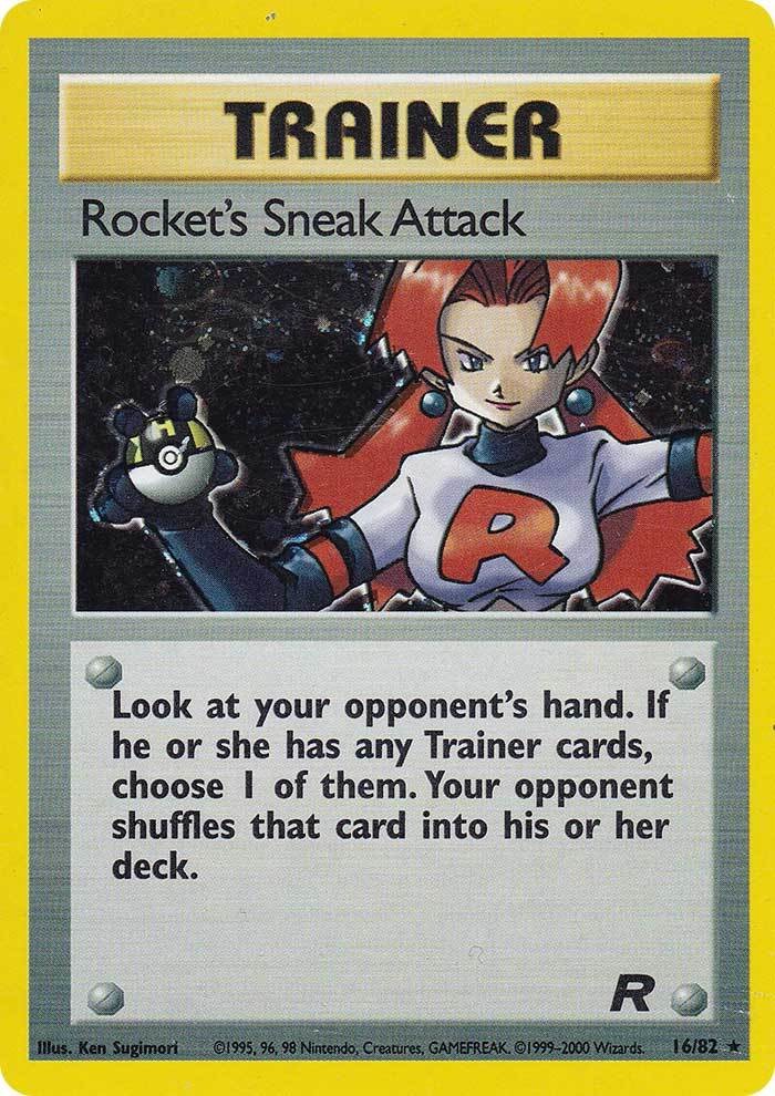 Rocket's Sneak Attack (16/82) [Team Rocket Unlimited] | Mindsight Gaming