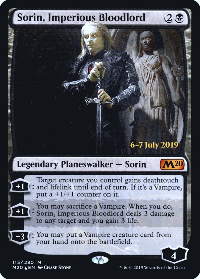 Sorin, Imperious Bloodlord  [Core Set 2020 Prerelease Promos] | Mindsight Gaming