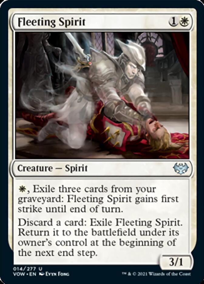 Fleeting Spirit [Innistrad: Crimson Vow] | Mindsight Gaming