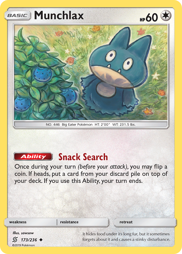 Munchlax (173/236) [Sun & Moon: Unified Minds] | Mindsight Gaming