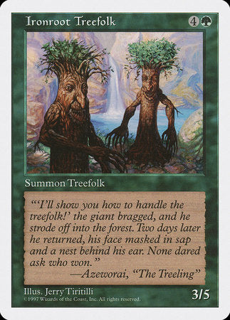 Ironroot Treefolk [Fifth Edition] | Mindsight Gaming