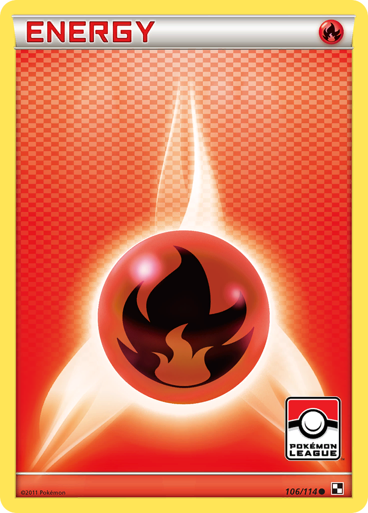 Fire Energy (106/114) [Black & White: Base Set] | Mindsight Gaming