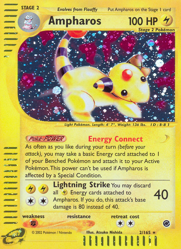 Ampharos (2/165) [Expedition: Base Set] | Mindsight Gaming