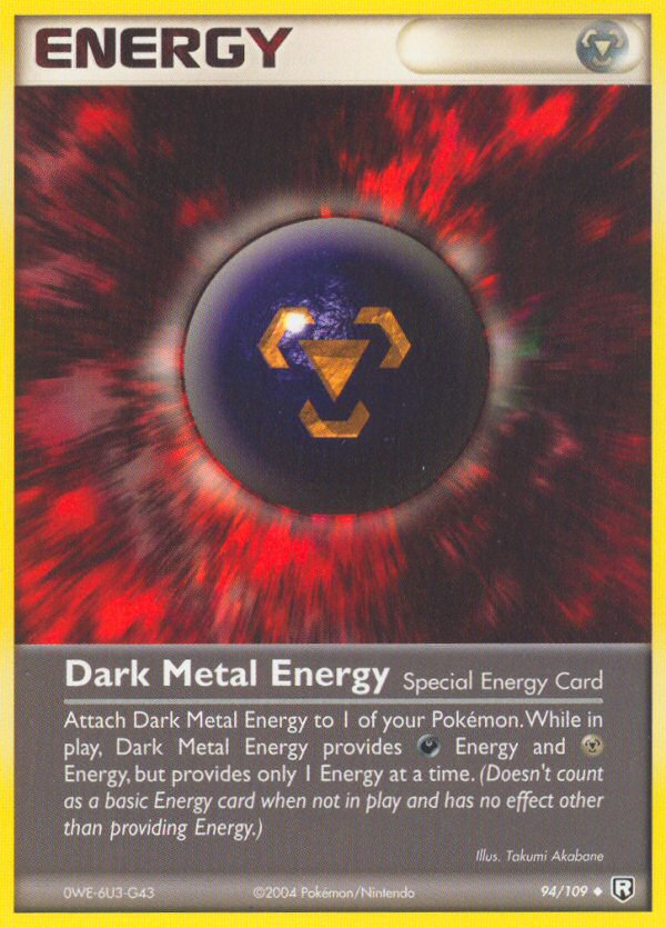 Dark Metal Energy (94/109) [EX: Team Rocket Returns] | Mindsight Gaming