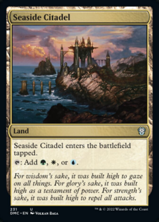 Seaside Citadel [Dominaria United Commander] | Mindsight Gaming