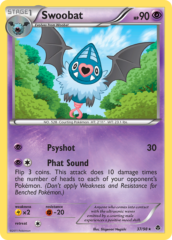 Swoobat (37/98) [Black & White: Emerging Powers] | Mindsight Gaming