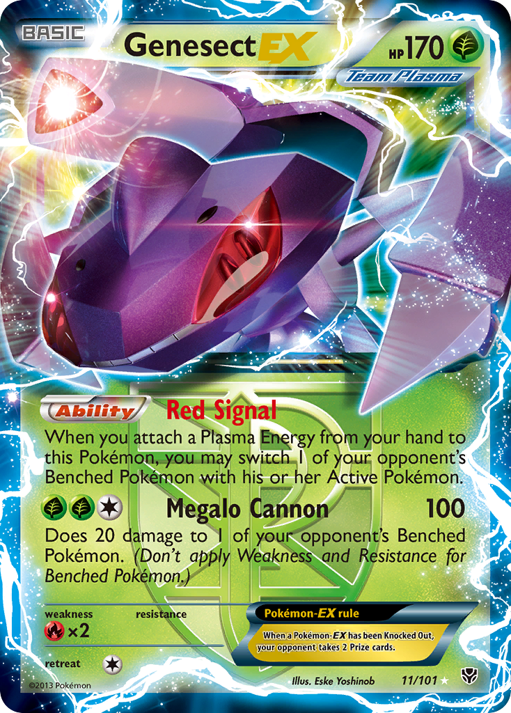 Genesect EX (11/101) [Black & White: Plasma Blast] | Mindsight Gaming