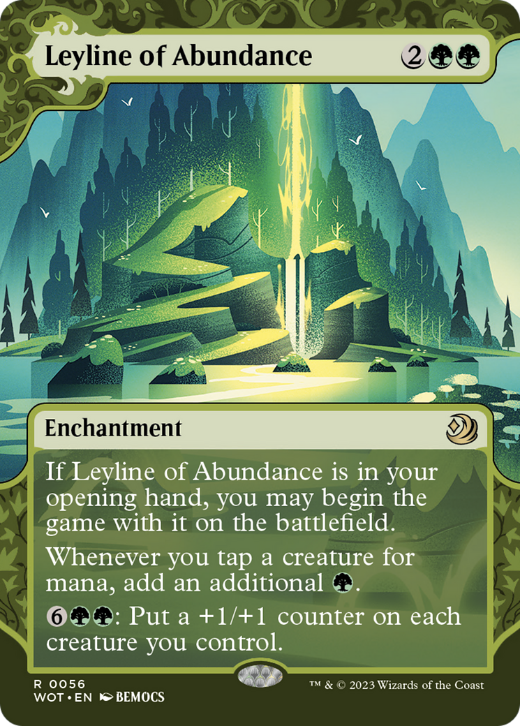 Leyline of Abundance [Wilds of Eldraine: Enchanting Tales] | Mindsight Gaming