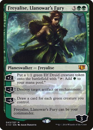 Freyalise, Llanowar's Fury [Commander 2014] | Mindsight Gaming