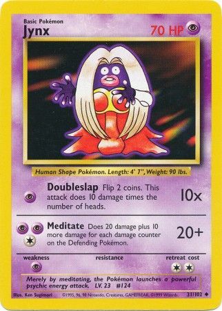 Jynx (31/102) [Base Set Unlimited] | Mindsight Gaming