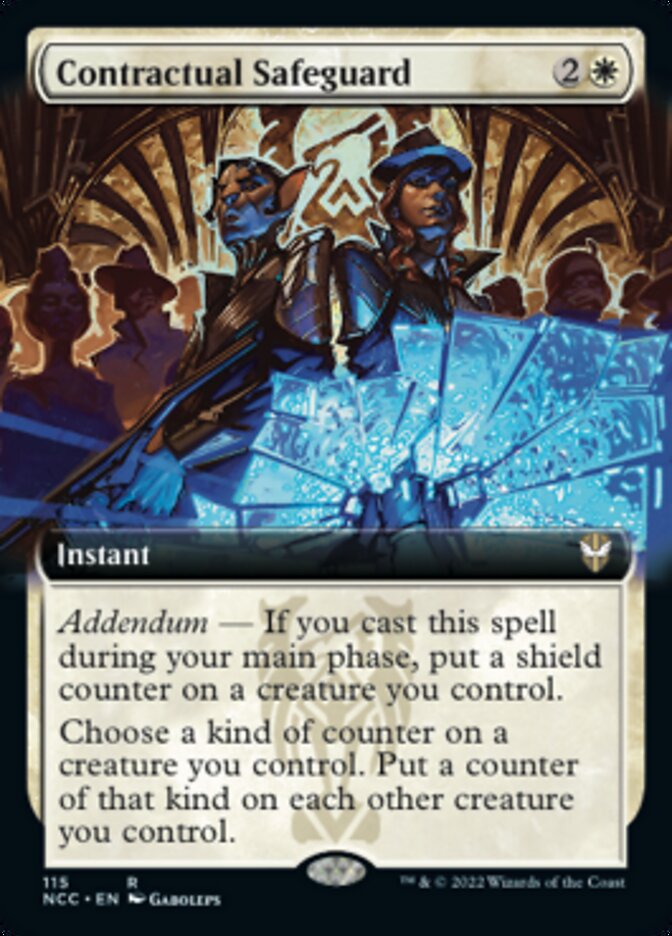 Contractual Safeguard (Extended Art) [Streets of New Capenna Commander] | Mindsight Gaming