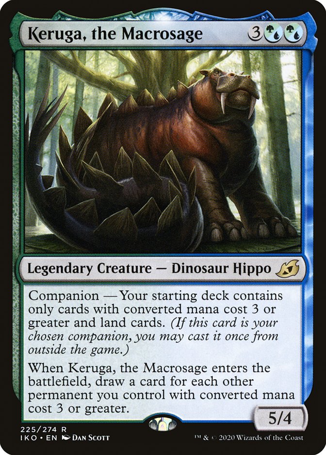 Keruga, the Macrosage [Ikoria: Lair of Behemoths] | Mindsight Gaming