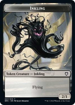 Mishra's Warform // Inkling Double-Sided Token [The Brothers' War Commander Tokens] | Mindsight Gaming