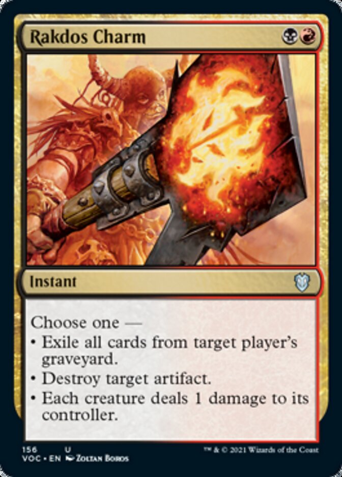 Rakdos Charm [Innistrad: Crimson Vow Commander] | Mindsight Gaming