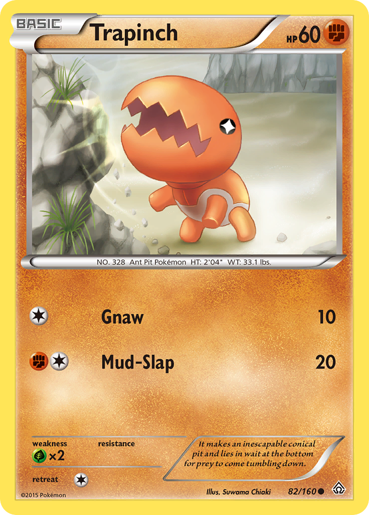 Trapinch (82/160) [XY: Primal Clash] | Mindsight Gaming