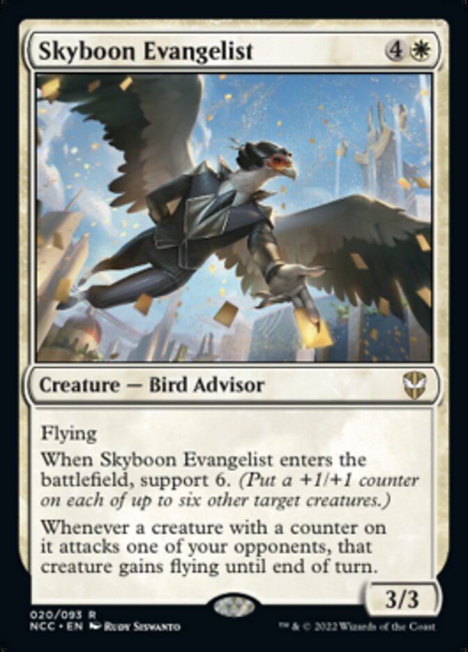 Skyboon Evangelist [Streets of New Capenna Commander] | Mindsight Gaming