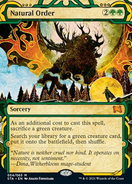 Natural Order (Etched Foil) [Strixhaven Mystical Archive] | Mindsight Gaming