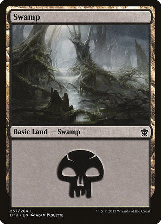 Swamp (257) [Dragons of Tarkir] | Mindsight Gaming