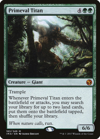 Primeval Titan [Iconic Masters] | Mindsight Gaming